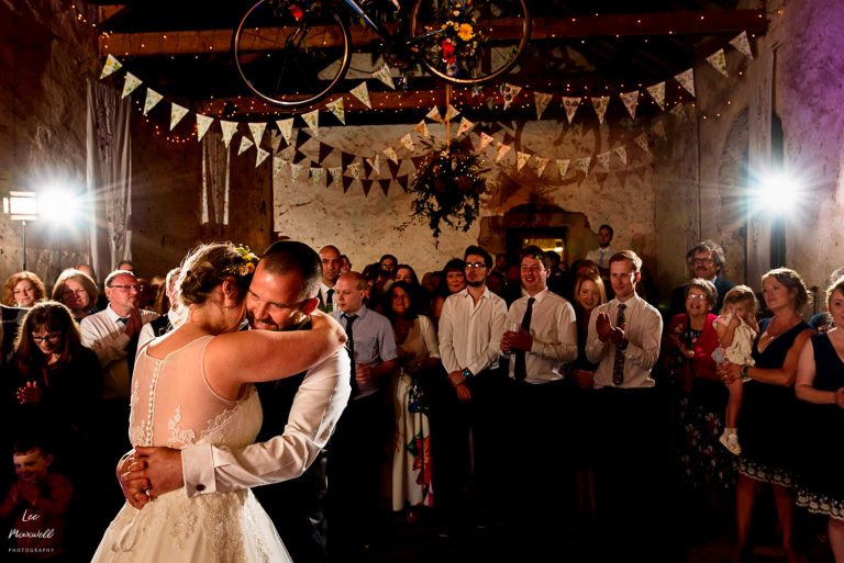 Wedding photography at Bickham Barn