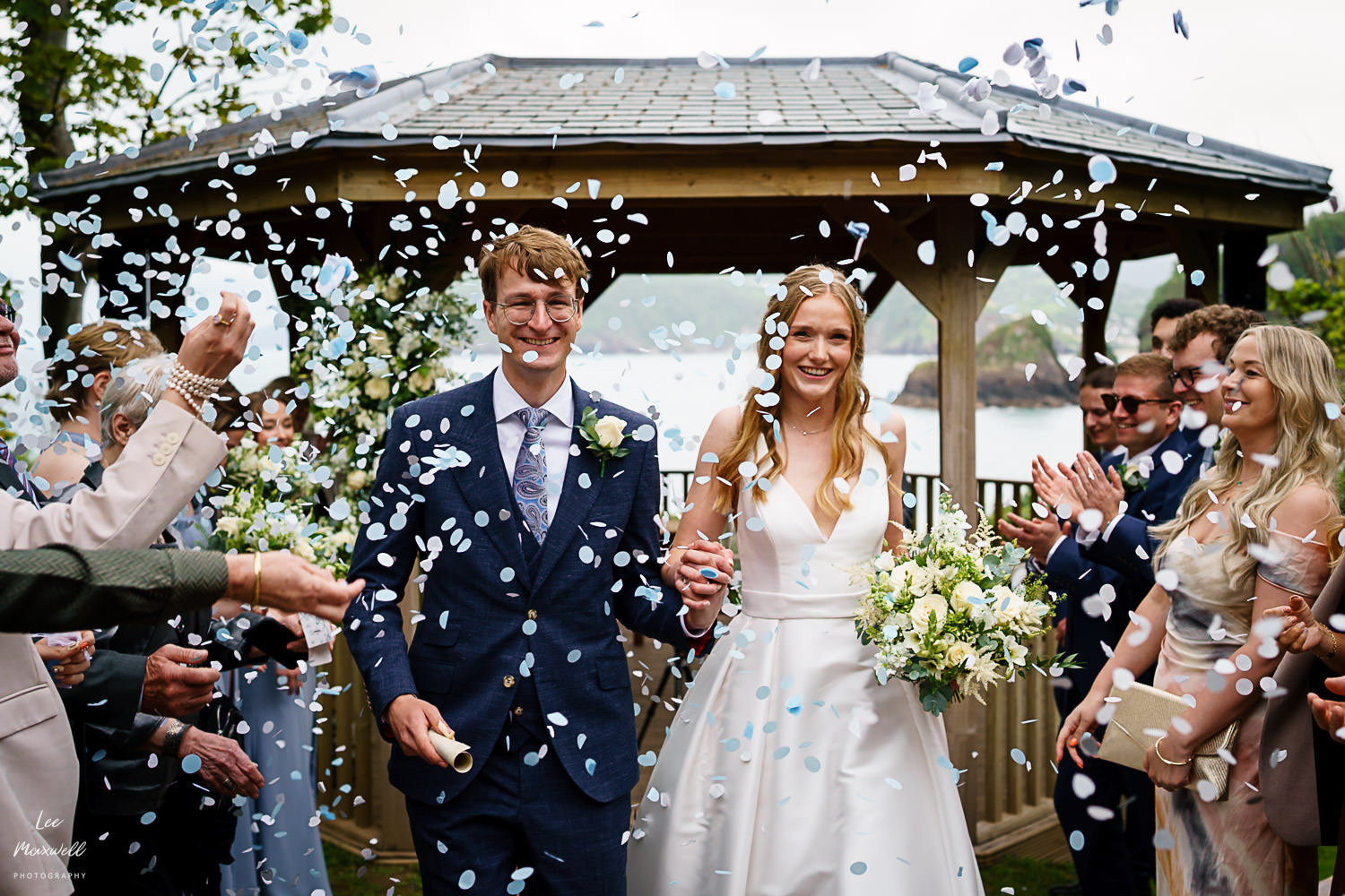 Watermouth Cove wedding photography