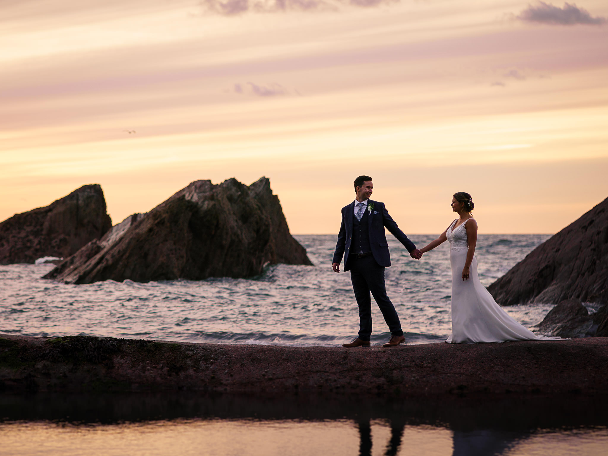 North Devon wedding photography