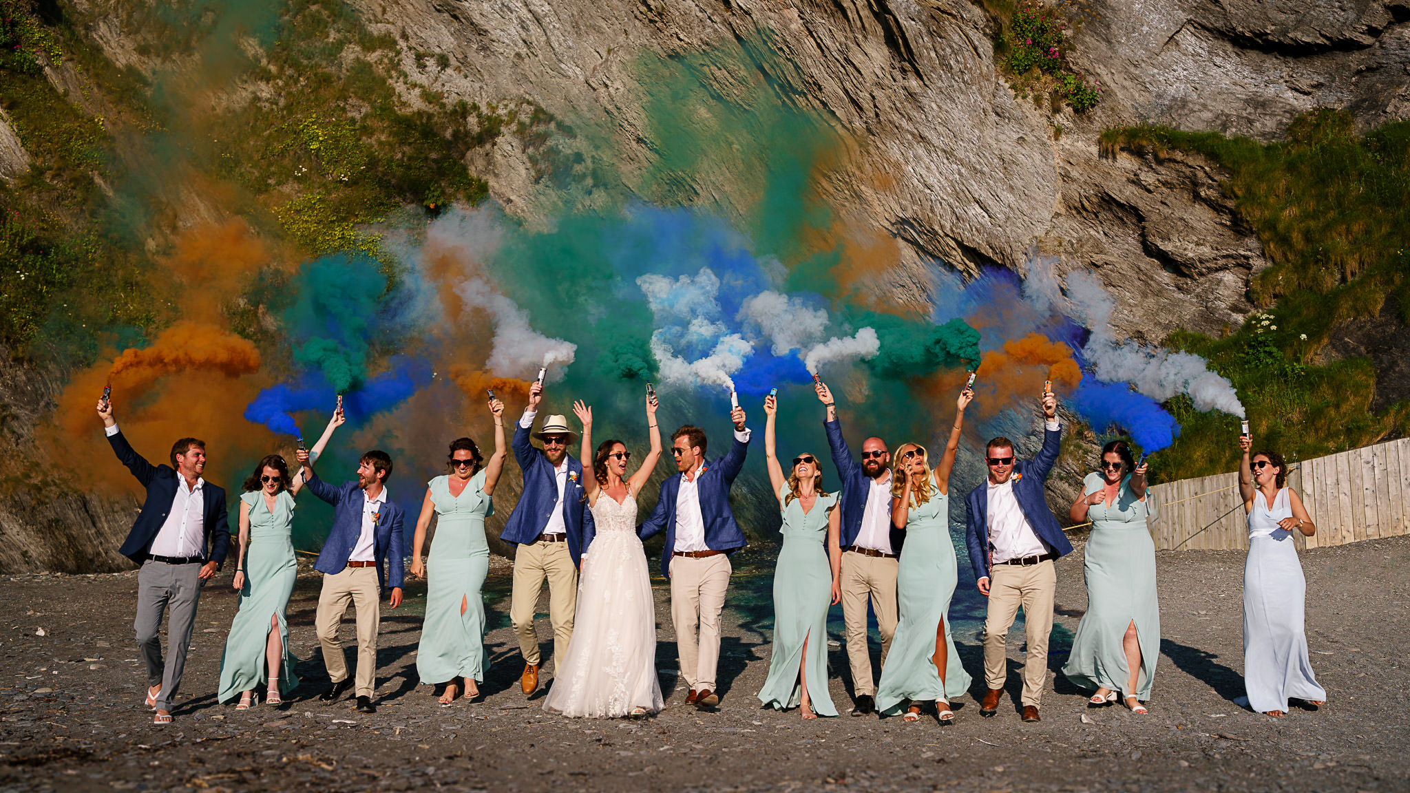 North Devon wedding photography